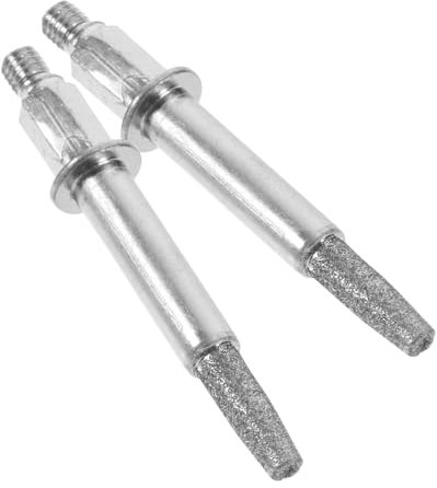 2pcs Chainsaw Sharpener Burr Stones for Chainsaw Sharpening