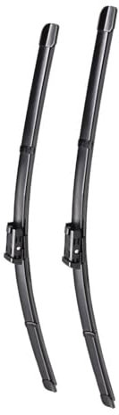 Ysbxitu Satz Autoscheibenwischer mit 24”(600mm）/19”(475mm),kompatibel mit VW JETTA 6 2012-UP, PASSAT B7 CC GOLF VI CABRIOLET 2011-UP,Scheibenwischer Wischerblätter Vorne-Schwarz