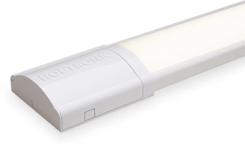 HOFTRONIC - Réglette LED 120cm 40W Tube intégré 4000K blanc neutre 5600lm Super lumineux 30000h Lampe LED longue portée 1200x74x25mm (LxBxH) Lampe de cave éclairage de garage - IP20 intérieur