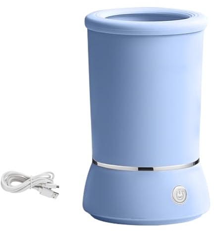 Pulitore elettrico per zampe per animali domestici Tazza di pulizia automatica con batteria ricaricabile Spazzola in silicone morbido per cani di piccola taglia e gatti Pulitore per zampe ricaricabile