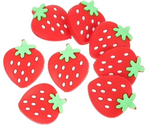 TOYANDONA 8 Pezzi Ammortizzatori Tennis in Silicone Smorzatori Vibrazioni Antivibrazione Racchetta Tennis Leggeri e Facili da Installare per Comfort Braccio e Prestazioni Ottimali