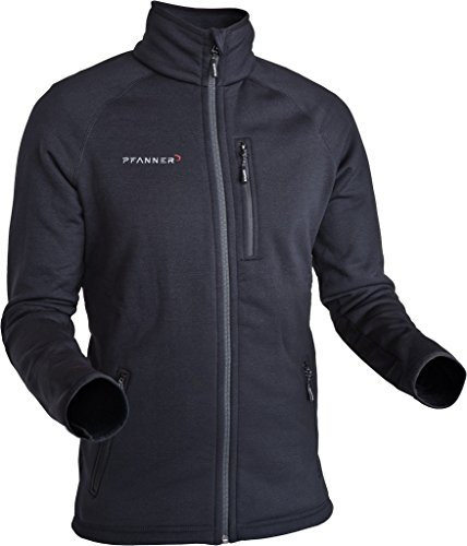 Pfanner warme Polartec® Fleecejacke 102056, Farbe:schwarz, Größe:XS