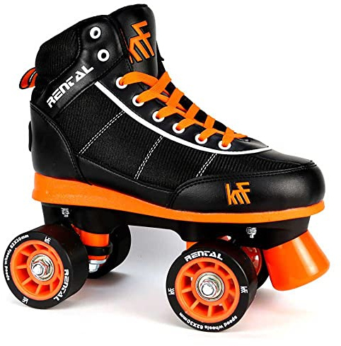 KRF The New Urban Concept Rental Sr Patines Paralelo 4 Ruedas, Negro, 38-39