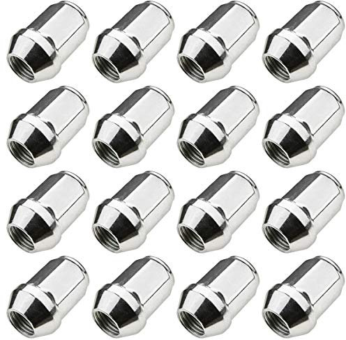 C CARBONADO 16x Radmuttern M14x1,5 Kegel SW19 Geschlossen Radmutter Verzinkt Chrom Schwarz
