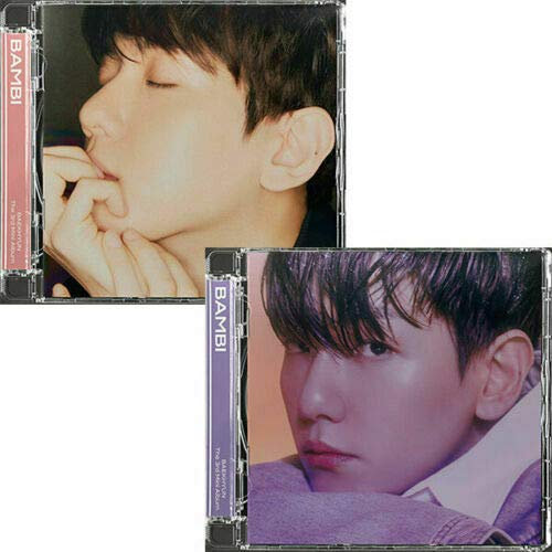 EXO BAEKHYUN [BAMBI] 3rd Mini Album_JEWEL CASE_[ DREAMY + MISTY ] 2Ver FULL SET. 2CD+2 Booklet+4 Card K-POP SEALED+TRACKING CODE