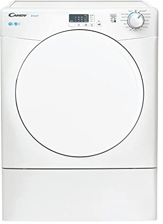 Candy CSEV9LF80 9 kg Freestanding Vented Tumble Dryer, Sensor Dry, 14 Programmes, White 9 kg