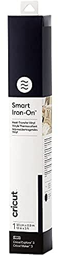 Cricut Smart Iron-On Heat-Transfer Vinyl | 1 Sheet | 33cm x 0.9m | Navy, (3ft), 2008687