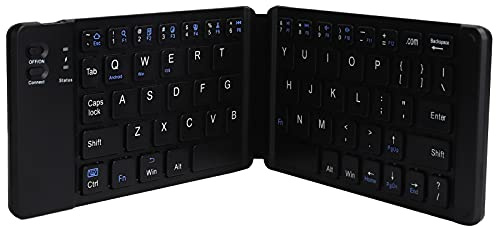 VBESTLIFE Faltbare Kabellose Tastatur, 120 MAh Wiederaufladbare Lithium-Batterie Bluetooth-Tastatur, für Laptop-Tablet-Computer-Zubehör