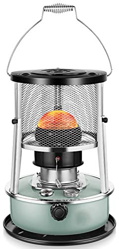 Réchaud d'intérieur à kérosène, réchaud de tente à kérosène 4.5L, chauffage portable à kérosène 2600W, chauffage sans électricité en intérieur, pour l'intérieur, l'extérieur, le camping et le patio