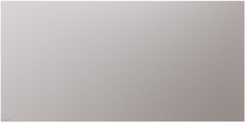 Legamaster Glasboard 100x200cm warm grey - Glastafel mit Whiteboard-Eigenschaften - Gehärtetes Sicherheitsglas - Im Hoch- oder Querformat - Für Kreidemarker und Neodym-Magneten