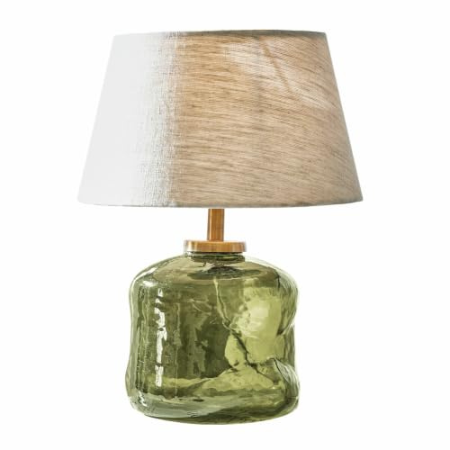 LOBERON Tischlampe Rufino, grün/beige