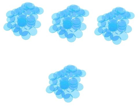 Alasum 400stücke Transparente Lernchips Bunten Farben Mathe-lernhilfen Für Bingo-spiele Und Frühkindliche Bildung Einfach Zu Handhaben Und Anpassbar