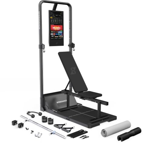 Speediance Gym Monster 2S Smart Home Gym, KI-gestützte Home-Workout-Maschine, Multifunktionale Smith-Maschine für Ganzkörper-Krafttraining, All-in-One Fitnessgerät