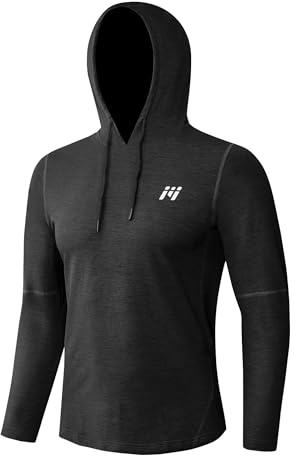 MEETWEE T-Shirt de Sport Homme Tee Shirt sans Manche Homme & Haut à Manches Longues Respirant pour Running,Fitness