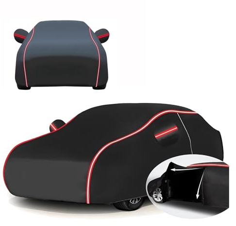 Car Covers for Jaguar XK 2007-2014 (479.4 x 189.2 x 132.9cm),Car Guard-Waterproof + UV Block + Scratch Defense,Windproof & Dustproof with Reinforced Hem & Storage Pouch