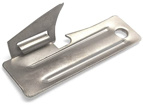 Coghlans G.I. Can Opener - Cubiertos de Acampada, Color Plateado