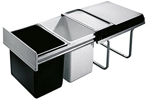 Hailo Abfallsammler TR Swing 40.2/36 A Raumspar-Tandem 2x 18 Mülleimer Mistkübel