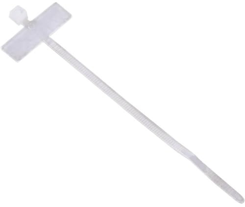 Hama Kabelbinder mit Beschriftungsfläche (Kabelbinder Set für dauerhaftes Kabelmanagement, Fixierung von Kabeln, Schläuchen und Rohren, 98 mm, 25 Stück) weiß