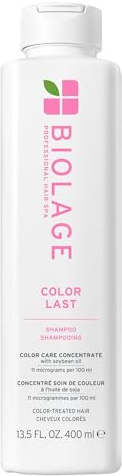 Biolage Color Last Shampoo - For Color-Treated Hair, Nourishes, Strengthens, Hydrates and Adds Shine, Soybean Oil & Stearic Acid, Paraben & Mineral Oil-Free, Vegan, 13.5 Fl Oz
