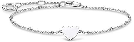 Thomas Sabo Armband Herz mit Kugeln silber 925 Sterling Silber A1991-001-21-L19V