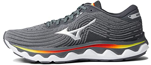 Mizuno Men's Wave Horizon 6 Sneaker, Ultimate Grey/Silver, 8.5 UK