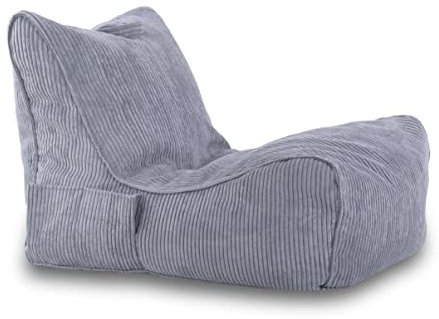 Ecopuf Sitzsack Cord - Sitzsäcke - Bean Bag - Sitzsack mit Füllung zum Kinderzimmer und zum Wohnzimmer - für Erwachsene und Kinder