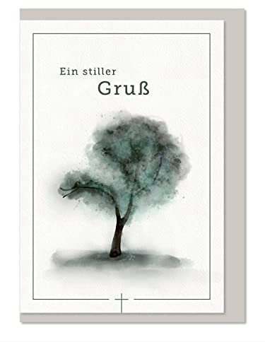 komma³ PAPETERIE UND MEHR... Trauerkarte Premium