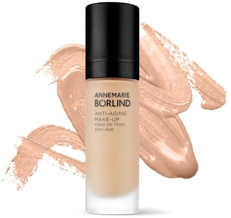 ANNEMARIE BÖRLIND Anti-Aging Make-up Light 30 ml Mit Hoher Deckkraft | Anti-Aging Makeup, Glättet Falten, Strahlendes Finish, Makelloser Teint, Stärkt Kollagen-Netzwerk, Zuverlässige Deckkraft
