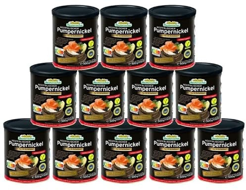 H-O Pumpernickelnbrot von Mestemacher 12 x 500g