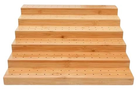 Sharplace Présentoir à sucettes en Bois, présentoir à sucettes en Bois, présentoir à gâteaux à 6 étages, Support à Dessert pour Mariages