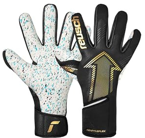 Reusch Profi Torwarthandschuhe Kinder Jugendliche | starker Grip, Enge Passform & Stabilität | Latexerweiterungen | für Training & Spiel | Naturrasen & Kunstrasen | Größe 4-7 | Fastgrip Fusion Junior