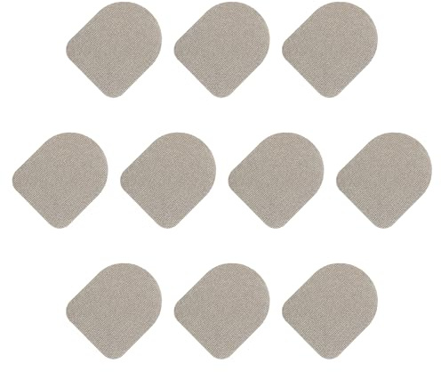 QUARKZMAN Gants Stickers Tactiles pour Écrans 1 x 4/5 Ultra Haute Sensibilité Fibre De Carbone Flexible Ultra Minces Stickers Noirs pour Gants, 16 Pcs(12 en 1)