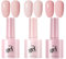 3PCS-Pink Gel Nail Polish Set - 3Pcs Nude, Pink Gel Polish For All Seasons-Soak Off UV/LED For Nail Art