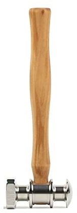 MENGKK Hammers All is Hammer Handmade Hammer 304 Steel Wood Handle Leather Work Hand Tools