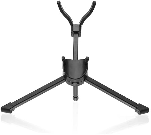 Beaupretty Faltbarer Tenor saxophonständer mit Aufbewahrungstasche Robuster Metall saxophonhalter Praktisches Saxophon bracket Stabiler Saxophonhalter für Musiker Unterwegs