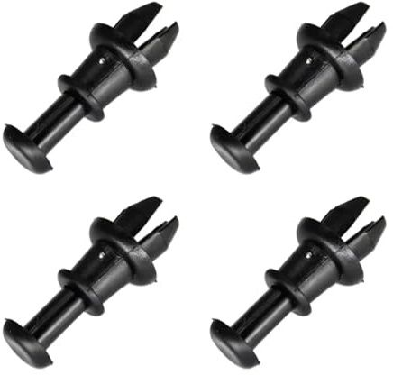 Kofferraum Hutablage Kompatibel Mit VW Für Golf 5 6 Für Tiguan Für Polo 4 Stück Kofferraum Kofferraum Hutablage Ablage Gurt String Clips Haken Tonneau Pivot Halter 1M6867574A