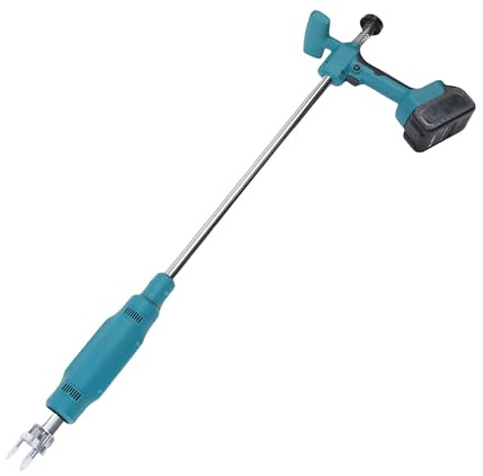 SEAFRONT Estrattore Elettrico a Batteria Trimmer Strumento per Diserbo a Spirale con Batteria Agli Ioni di Litio da 21 V per Prati Giardini Aiuole Marciapiedi (Spina UE 800 W)