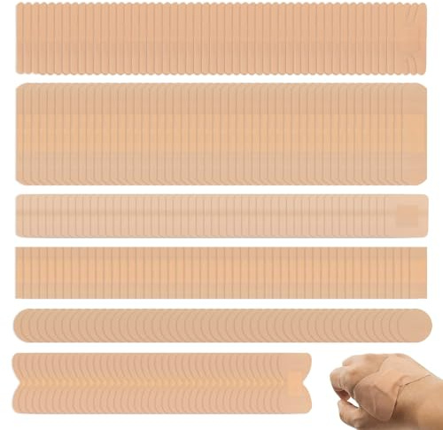 290 Pezzi Punta Del Dito Cerotti Cicatrizzanti Punta Del Dito Apositi Adesivi Fingertip Elastic Medicazioni Flessibili Per Punte 6 Stili Disponibili Eccellente Assorbimento Alta Elasticità