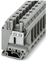 Phoenix Contact UK 35 Reihenklemmenblock Einfach Grau, 0.75 → 35mm², 1 kV / 150A, Packung a 5 Stück