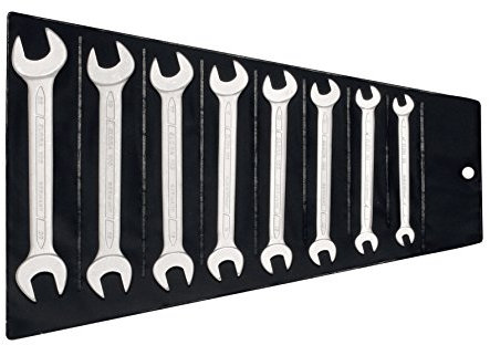 Elora Doppelmaulschlüssel-Satz DIN 3110, 8-teilig, 1/4-1 Zoll AF, 100S 8AFSB