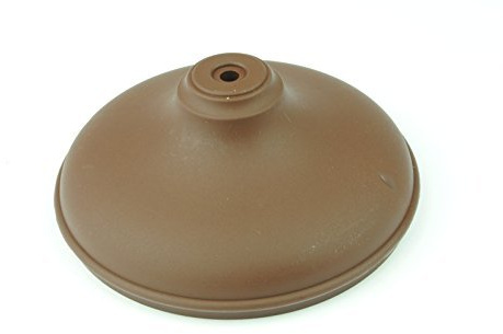 10 x Linic Plastic Round Fence Post Cap, 4 (100mm), Dark Brown, Rot Proof. (GT0042). UK Made. Free UK Postage
