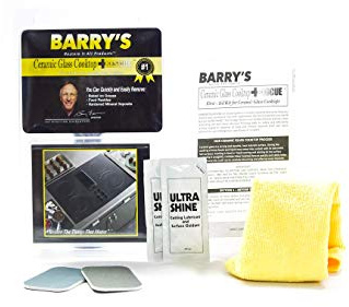 Barry's Restore It All Products - Ceramic Glass Cooktop Rescue Kit | Easily and Safely remove: Baked-on Deposits, mineral deposits and MORE!