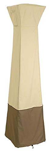 Housse de Protection imperméable de Parasol Chauffant 210D polyester - Accessoire de Protection Café Beige