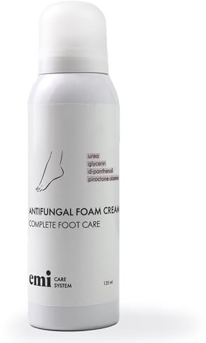 Traitement ultime des champignons des pieds Crème moussante antifongique EMI 150 g