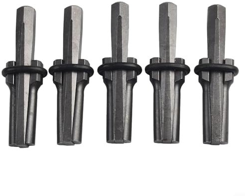 SMZhomeone 5 Stück Steinspalter 18 mm Metalldübelkeile professionelle Qualität Hand-Spalter zum Spalten von hartem Stein, Stein, Granit, Marmor, Beton