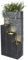 Großer Springbrunnen BK846 mit LED Beleuchtung Gartenbrunnen mit Dekorationsbecken Kaskade (101x43x25,5 cm)