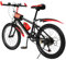 Charocean Mountainbike 20 Zoll Kinderfahrrad Kinder Fahrrad für Jungen & Mädchen, 7 Gang Mountainbike mit Schutzblech, Wasserflasche, Kompassglocke, Tragfähigkeit 85KG, Von 8-13 Jahren (Rot)