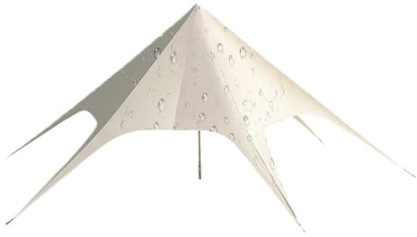 Tuxxjzm Toldo de Camping al Aire Libre, protección UV, Tela Oxford, toldo de Viaje, Estructura de cúpula UVF50+, toldo de protección para mochileros, Viajes, Picnic,