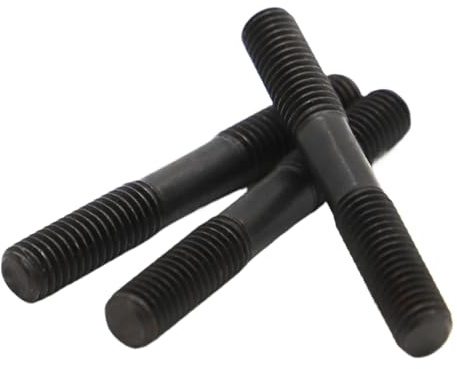 Bulloni prigionieri a doppia filettatura in acciaio nero GB901 M8 M10 M12 8(45mm,M8 1pc)