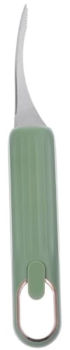 TOYANDONA Décortiqueur Crevettes Inoxydable Outil Éplucheur Ergonomique pour Maison Nettoyage Rapide et Précis des Crevettes Accessoire Pratique pour Cuisine Familiale